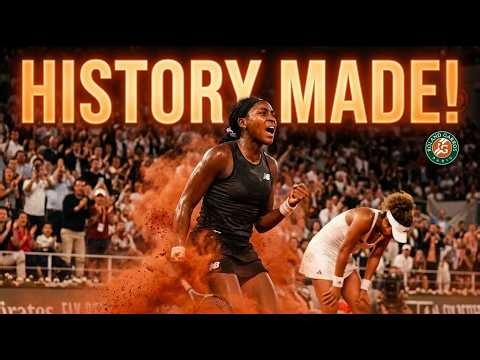 Coco Gauff Makes French Open HISTORY and Sends Huge Roland Garros Warning