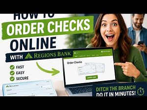 How to order checks online with Regions Bank