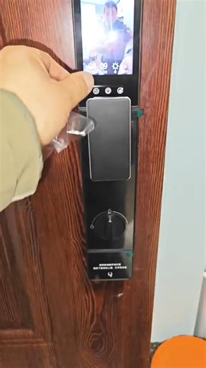 🏠 Ditch keys! 3D facial smart lock—African homeowners buy it without hesitation💯 WiFi-connected for ease📶 Accurate recognition in strong light, anti-theft, remote unlock via phone, must-have for home✨ | Lindd