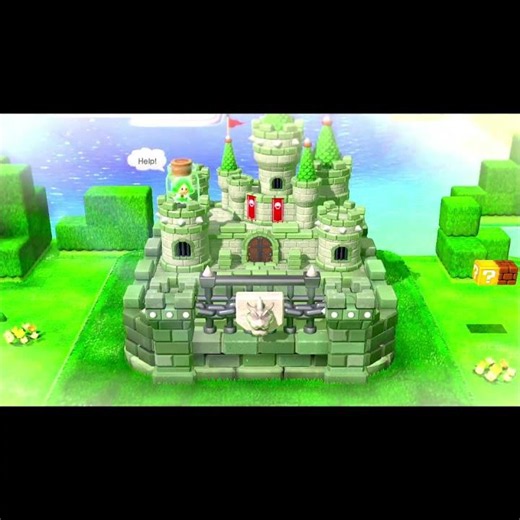 SUPER MARIO 3D WORLD | PRIMEIRA FASE DO JOGO (MUNDO 1-1)