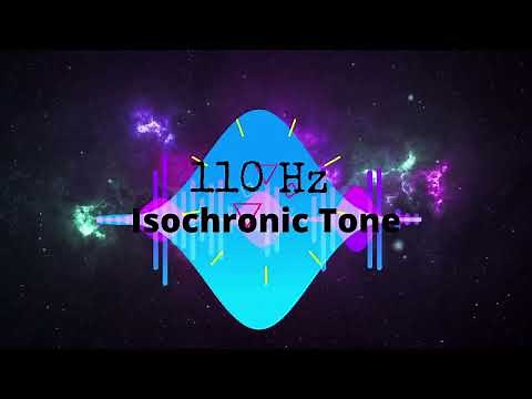 110 Hz Isochronic Pure Tone Frequency | 1 Hour