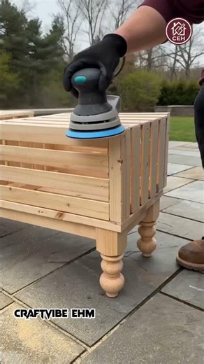 I turned cheap crates into THIS?! 🤯 #diy #craftvibeehm
