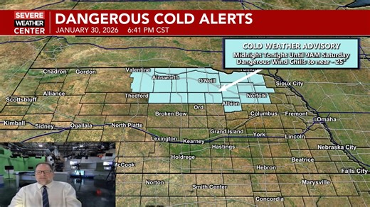 Local4 area wide Friday evening forecast | KSNB Local4