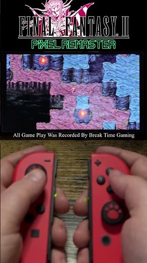 Final Fantasy 2 Pixel Remaster Nintendo Switch OLED Gameplay