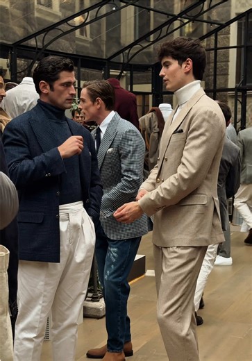 Brunello Cucinelli Ad Featuring Sean O'Pry