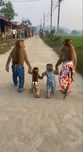 What Happens When Monkeys Wear Clothes?