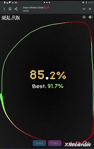 Drawing a Perfect Circle in neal.fun | part 2