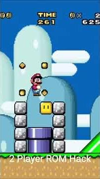#supermarioworld #romhack #coopgaming #gameplay #mario #mariobros #platformer #snes #gaming #shorts