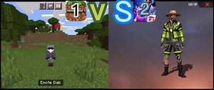 Minecraft Character Battle: 1 VS 2 Gameplay Highlights