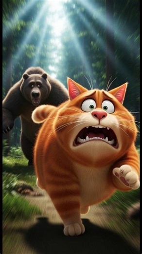 Run, Ginger Cat RUN!