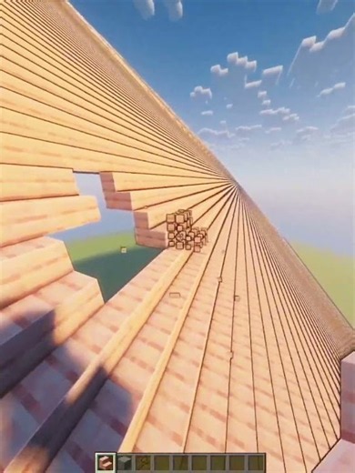 Finally Finished My Huge Minecraft Project! 🥳 #shorts