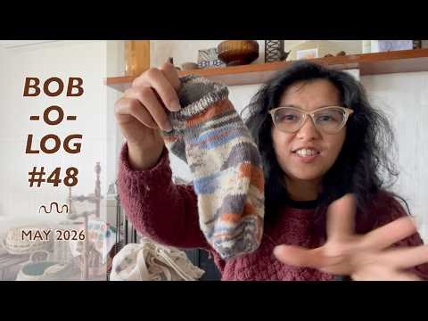 048 Back again! - Bobolog - an Aussie #KnittingVlog #KnittingPodcast