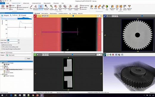 【Simpleware Tips】阈值工具