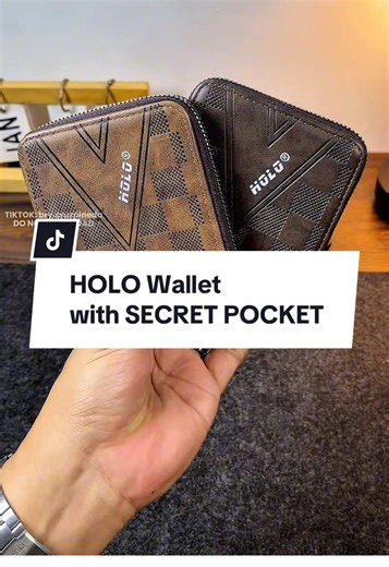 HOLO Wallet: Stylish Leather Wallet for Men