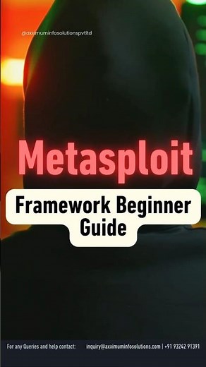 Metasploit Framework Beginner Guide #metasploit #ethicalhacking #infosec