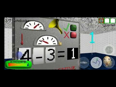 Gameplay Baldi Basic Classic Remastered Demo Style Android
