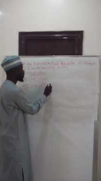 Rate of change in differential Calculus.