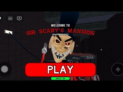 I Survived Sir Scary’s Mansion 😱 | No Death Speedrun (Scary Obby) in Roblox