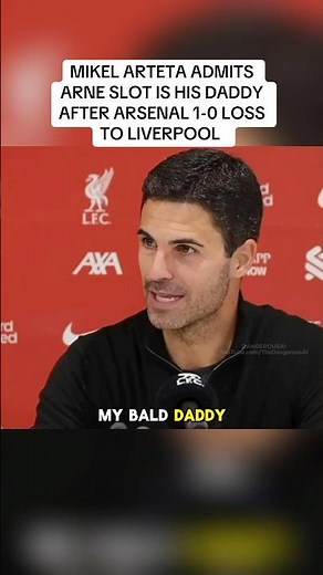 “Arne Slot is my daddy” - Mikel Arteta Postmatch Interview - Liverpool 1-0 Arsenal