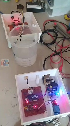 Sistema automático para llenar tanque de agua con GSM