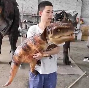 [Hot Item] Funny Life Size Artificial Realistic Dinosaur Hand Puppet with Movement