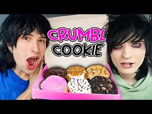 Trying the New CRUMBL COOKIE MENU