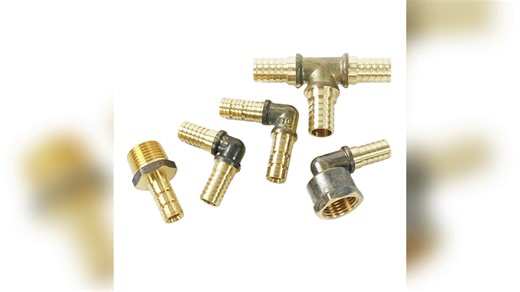 High Quality Hailiang Brass Threaded &amp; Crimp Round PEX Elbow for Plumbing and PE Pipe Wholesale