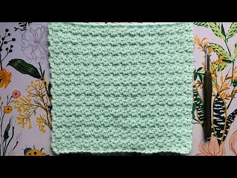 Learn to Crochet the Lemon Peel Stitch 🍋 Perfect for Temperature Blankets & Beginners (US terms)