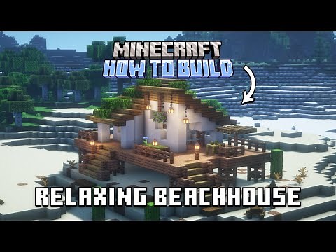 Step-by-Step Guide: Relaxing BEACHHOUSE in Minecraft!