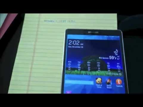 How to Unlock Samsung Galaxy Tab S by Unlock Code - SIM Network Unlock PIN