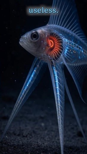 The Fish That Stands Still to Survive #shortsfeed #usa #deepsea