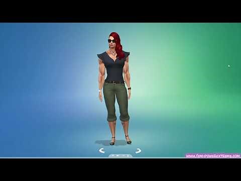 Tigersan's Sims 4 Enhanced Muscle Mod