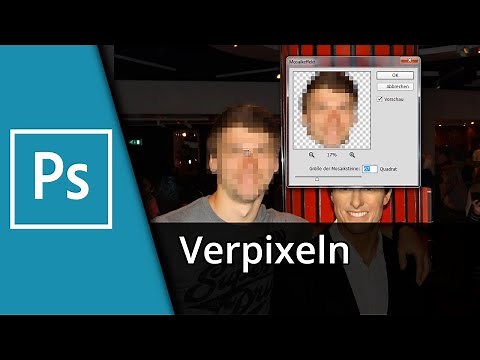 Photoshop Verpixeln (Gesichter und mehr) ✅ Tutorial