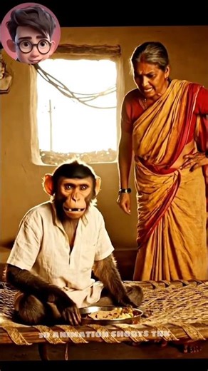 Monkey vs Mom # #animation #funny #cartoon #3danimation #memes #lucu