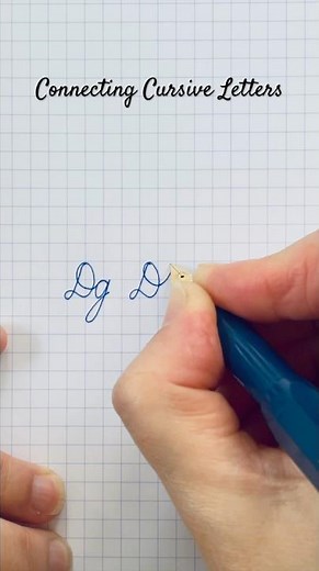 How to Connect Cursive Letters | cursive handwriting | handwriting practice | asmr | beautiful