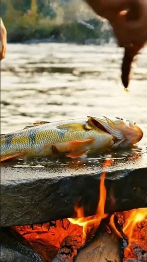 catch and cook yellow perch #cooking #fishing #fishingvideo #catchandcook