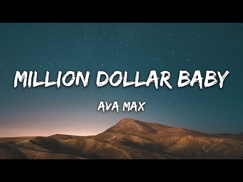 Ava Max - Million Dollar Baby (Lyrics)