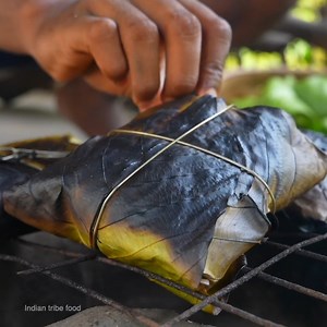 1.5M views · 11K reactions | Primitive style roasting chicken rice | short video | Indian tribe food | Facebook