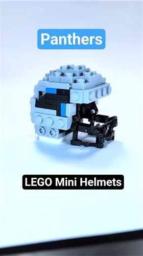 Adding a new team to my LEGO mini helmet series 🏈 #nfl #football #lego