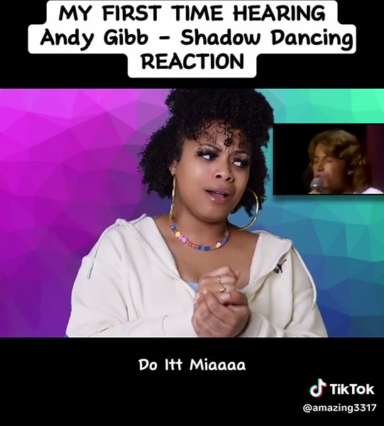 Andy Gibb - Shadow Dancing Music Reaction