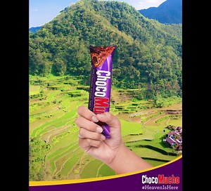 Kahit san man magpunta, there's always a Heavenly snack you can bring-Choco Mucho! :) #HeavenIsHere | Choco Mucho