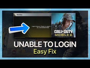 How To Fix COD Mobile Login Error - Tutorial