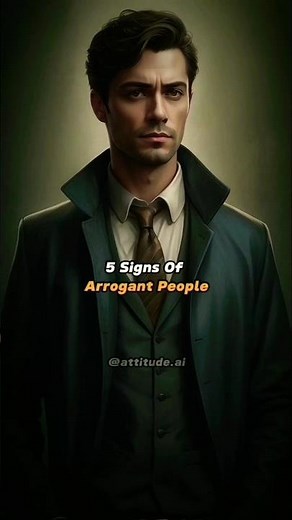 5 Signs Of Arrogant People