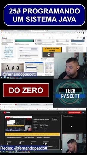 #1.25 Programando Sistema do ZERO com Java - JSP - HTML - CSS - Mysql #coding #livecode #java