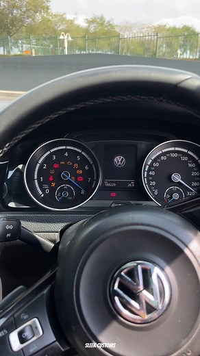 If your car has keyless start, now you can lock it from the outside the Sleek way. Start your car, not your worries. #sleek #sleekcustoms #golfR #vag #coding