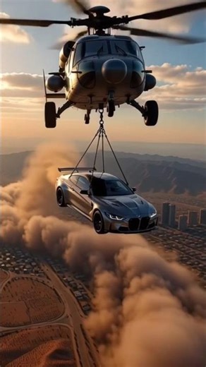 BMW M4 WITH HELICOPTER 🚁 ...!!!#bmwm4comp #viralvideo #trendingshorts #shortvideo