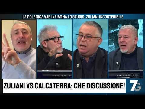 CAOS VAR, ZULIANI VS CALCATERRA E SCARPINI: SI ACCENDE LA DISCUSSIONE IN DIRETTA!