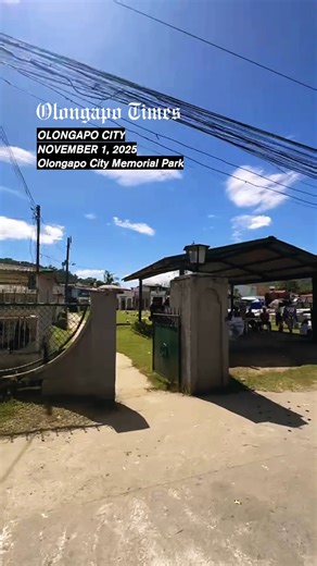 WATCH: 𝐎𝐥𝐨𝐧𝐠𝐚𝐩𝐨 𝐂𝐢𝐭𝐲 𝐌𝐞𝐦𝐨𝐫𝐢𝐚𝐥 𝐏𝐚𝐫𝐤 𝐒𝐭𝐚𝐭𝐮𝐬🕯️ OLONGAPO CITY — As of this afternoon, visitors have started to arrive and gather at the Olongapo City Memorial Park to honor and remember their departed loved ones this All Saints’ and All Souls’ Day. 🌿🙏 Families can be seen lighting candles, offering flowers, and spending quiet moments of reflection inside the cemetery. 💐 Authorities and emergency responders are on duty and stationed within the area to ensure safety, 