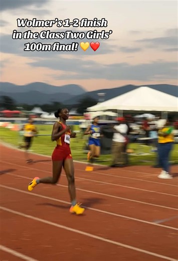 Wolmer’s Takes 1-2 in Class Two Girls’ 100m Final