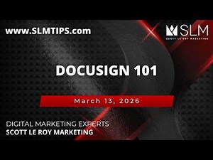 DocuSign 101 3/13/26